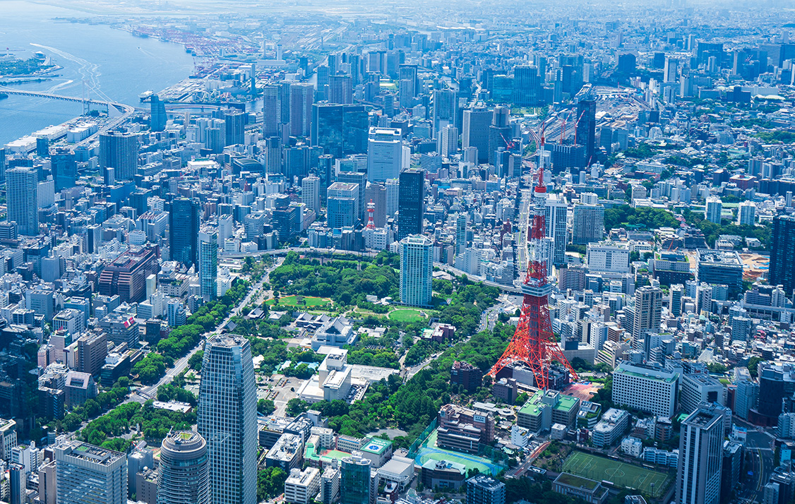 東京の街並み