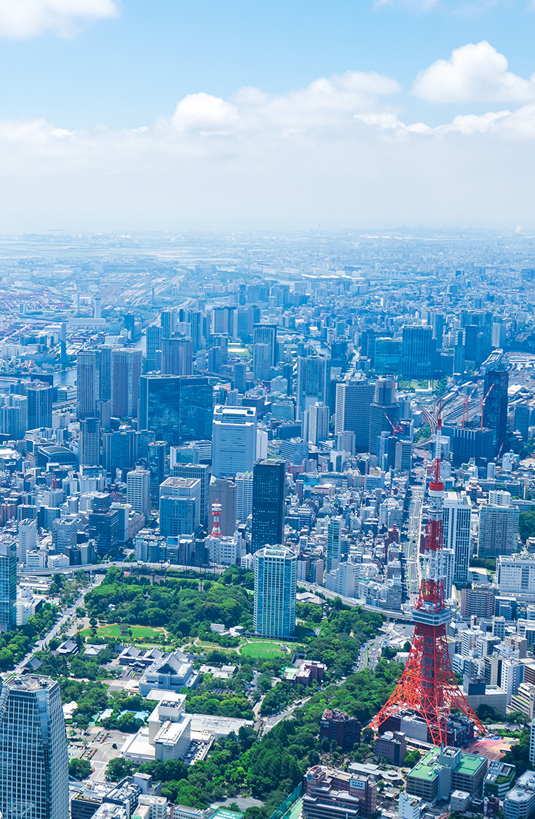 東京の街並み