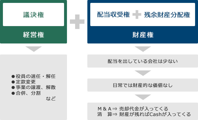 自社株式の図